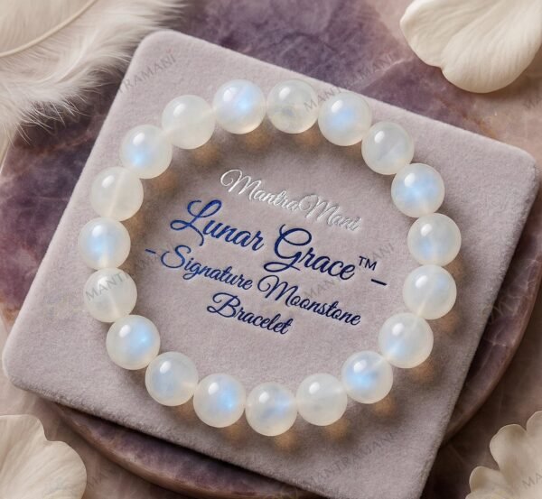 Lunar Grace Moonstone Bracelet – Calm & Intuition