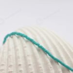 MantraMani Blue Magnesite Turquoise Anklet - Energized Vedic Gemstone Jewelry - MantraMani