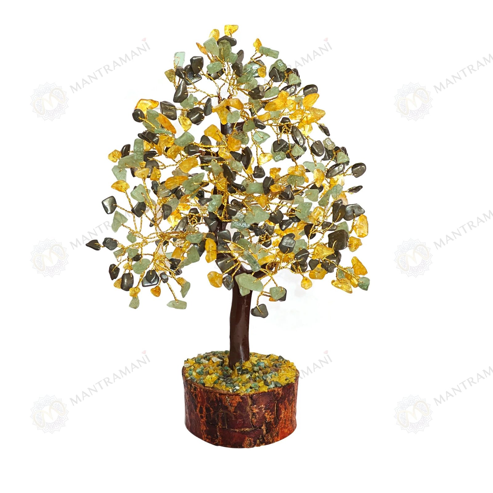 MantraMani Money Magnet Tree - Energized Vedic Gemstone Jewelry - MantraMani