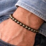 MantraMani Pyrite Bracelet - Energized Vedic Gemstone Jewelry - MantraMani