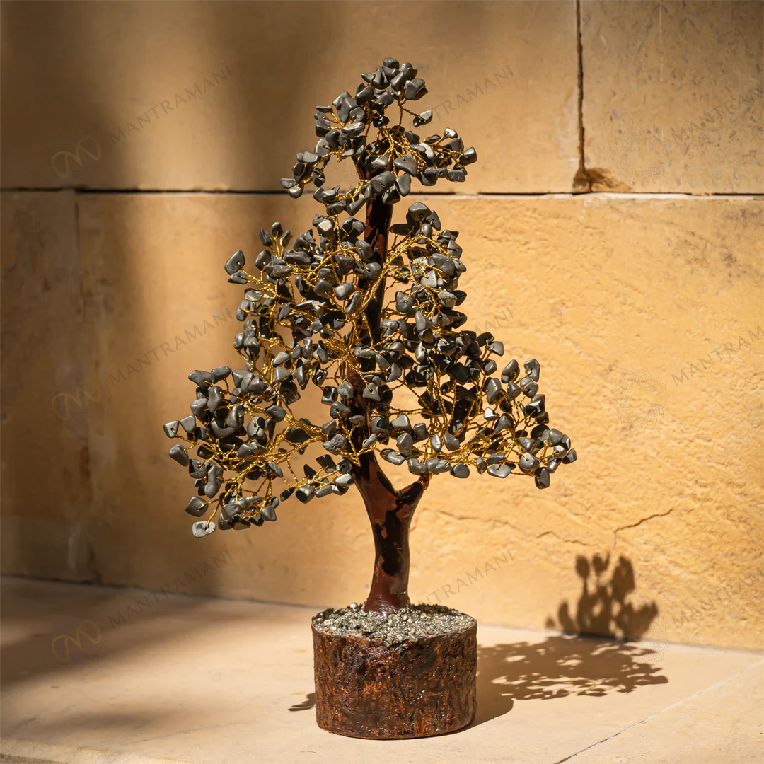 MantraMani Pyrite Tree – Wealth, Protection & Business Growth