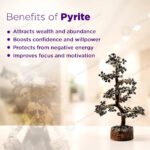 MantraMani Pyrite Tree - Energized Vedic Gemstone Jewelry - MantraMani