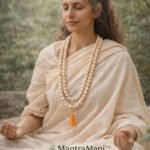 MantraMani Tulsi Kanthi Mala  Sacred Tulsi Mala for Daily Purity, Protection & Devotion - Energized Vedic Gemstone Jewel...