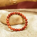 MantraMani Red Jasper Bracelet - Energized Vedic Gemstone Jewelry - MantraMani