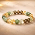 MantraMani RinMukti  Financial Stability Bracelet for Savings, Karz Mukti & Money Flow - Energized Vedic Gemstone Jewelr...
