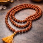 MantraMani Rudraksha Jaap Mala  108 + 1 Meru - Energized Vedic Gemstone Jewelry - MantraMani