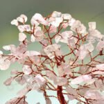 MantraMani Rose Quartz Tree : Improve Love, Relationship & Emotional Connection - Energized Vedic Gemstone Jewelry - Man...