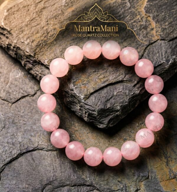 Éclat Roselle Rose Quartz Bracelet – Love