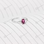MantraMani Ruby Ring: Boosts Confidence and Leadership - Energized Vedic Gemstone Jewelry - MantraMani