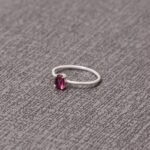 MantraMani Ruby Ring: Boosts Confidence and Leadership - Energized Vedic Gemstone Jewelry - MantraMani