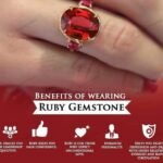 MantraMani Ruby Ring: Boosts Confidence and Leadership - Energized Vedic Gemstone Jewelry - MantraMani