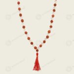 MantraMani Rudraksha & Clear Quartz (Rudraksha, Sphatik) - Energized Vedic Gemstone Jewelry - MantraMani
