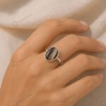 MantraMani Sulemani Hakik Ring - Energized Vedic Gemstone Jewelry - MantraMani