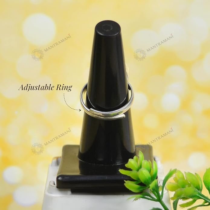 MantraMani Sulemani Hakik Ring - Energized Vedic Gemstone Jewelry - MantraMani