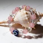 MantraMani SeraBloom Bracelet for Love, Romance, Emotional Peace & Womens Wellness  A Wonder Bracelet with Clear Quartz ...