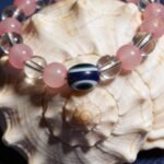 MantraMani SeraBloom Bracelet for Love, Romance, Emotional Peace & Womens Wellness  A Wonder Bracelet with Clear Quartz ...