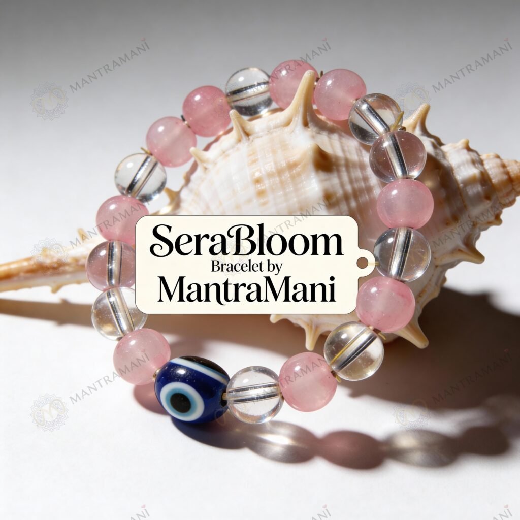 SeraBloom Bracelet – Love, Calm & Balance | MantraMani