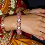 MantraMani SeraBloom Bracelet for Love, Romance, Emotional Peace & Womens Wellness  A Wonder Bracelet with Clear Quartz ...
