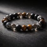 MantraMani SelfMaster  Willpower Bracelet for Addiction Control, Discipline & Habit Change - Energized Vedic Gemstone Je...