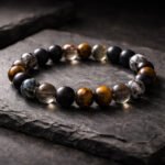 MantraMani SelfMaster  Willpower Bracelet for Addiction Control, Discipline & Habit Change - Energized Vedic Gemstone Je...