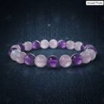 MantraMani Serena Mind  Calming Bracelet for Anxiety Relief, Sleep & Mental Peace - Energized Vedic Gemstone Jewelry - M...