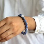 MantraMani Sodalite Bracelet - Energized Vedic Gemstone Jewelry - MantraMani