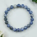 MantraMani Sodalite Bracelet - Energized Vedic Gemstone Jewelry - MantraMani