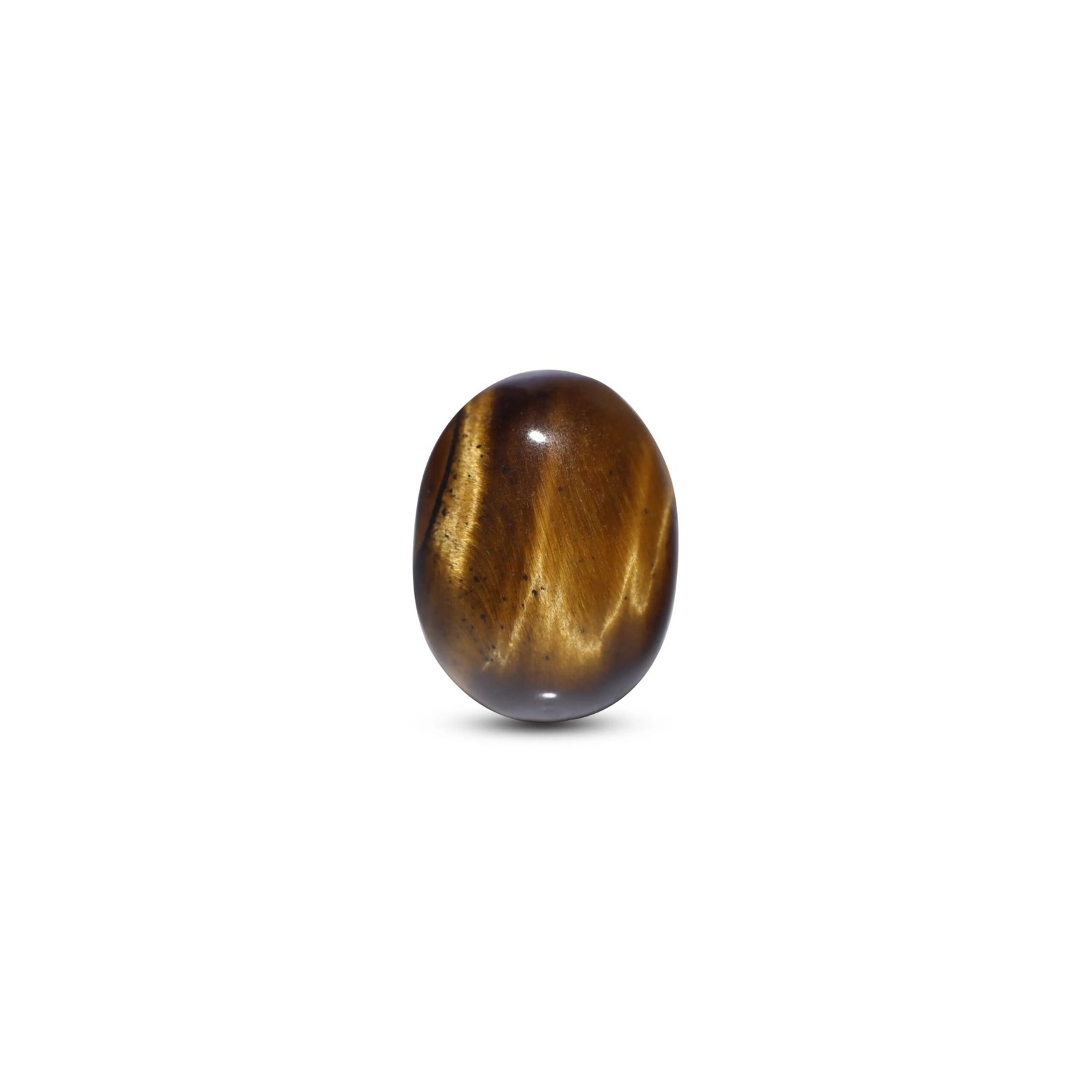 MantraMani® Tiger Eye (Viyaghra Netra) — Certified Authentic & Natural Gemstone