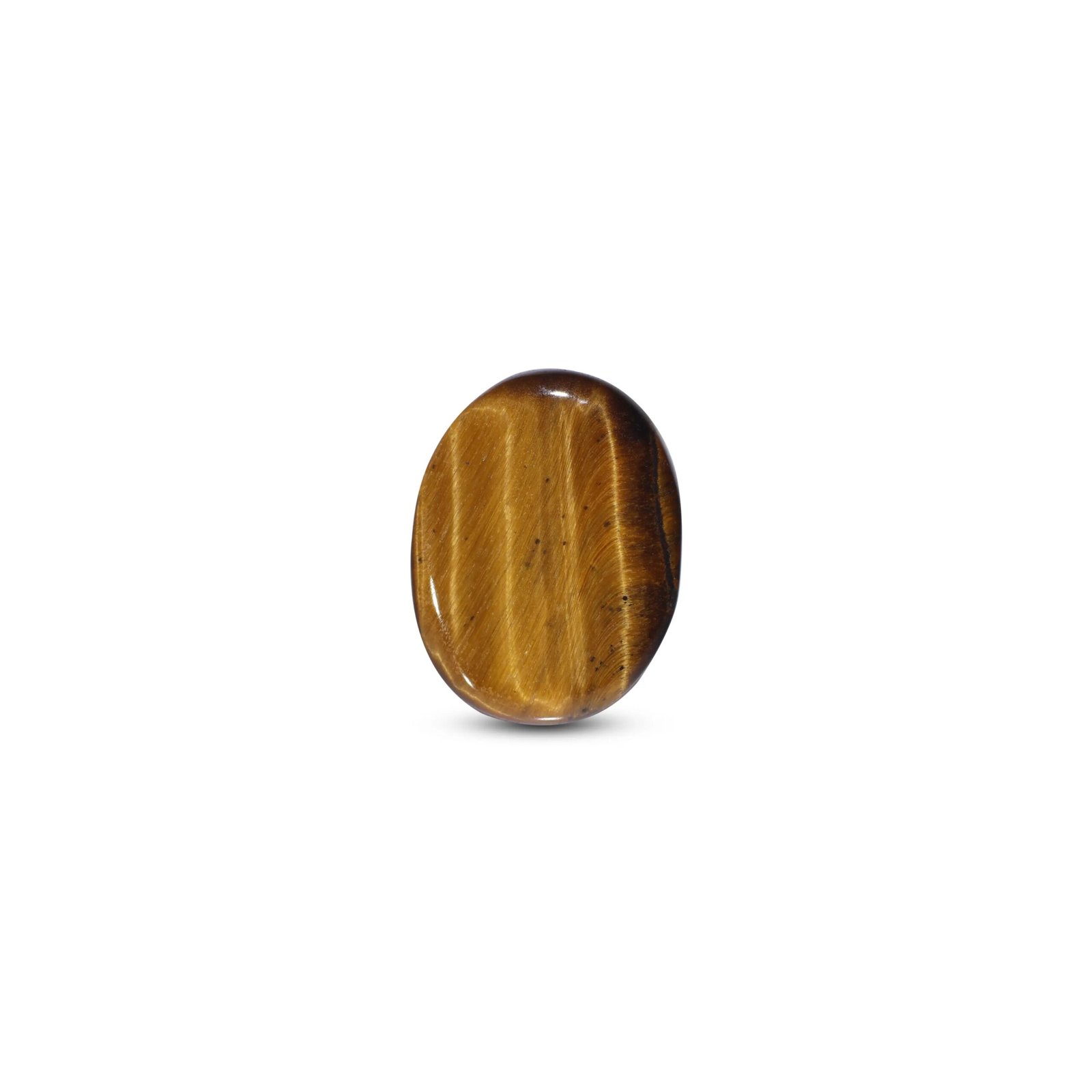 MantraMani® Tiger Eye (Viyaghra Netra) — Certified Authentic & Natural Gemstone