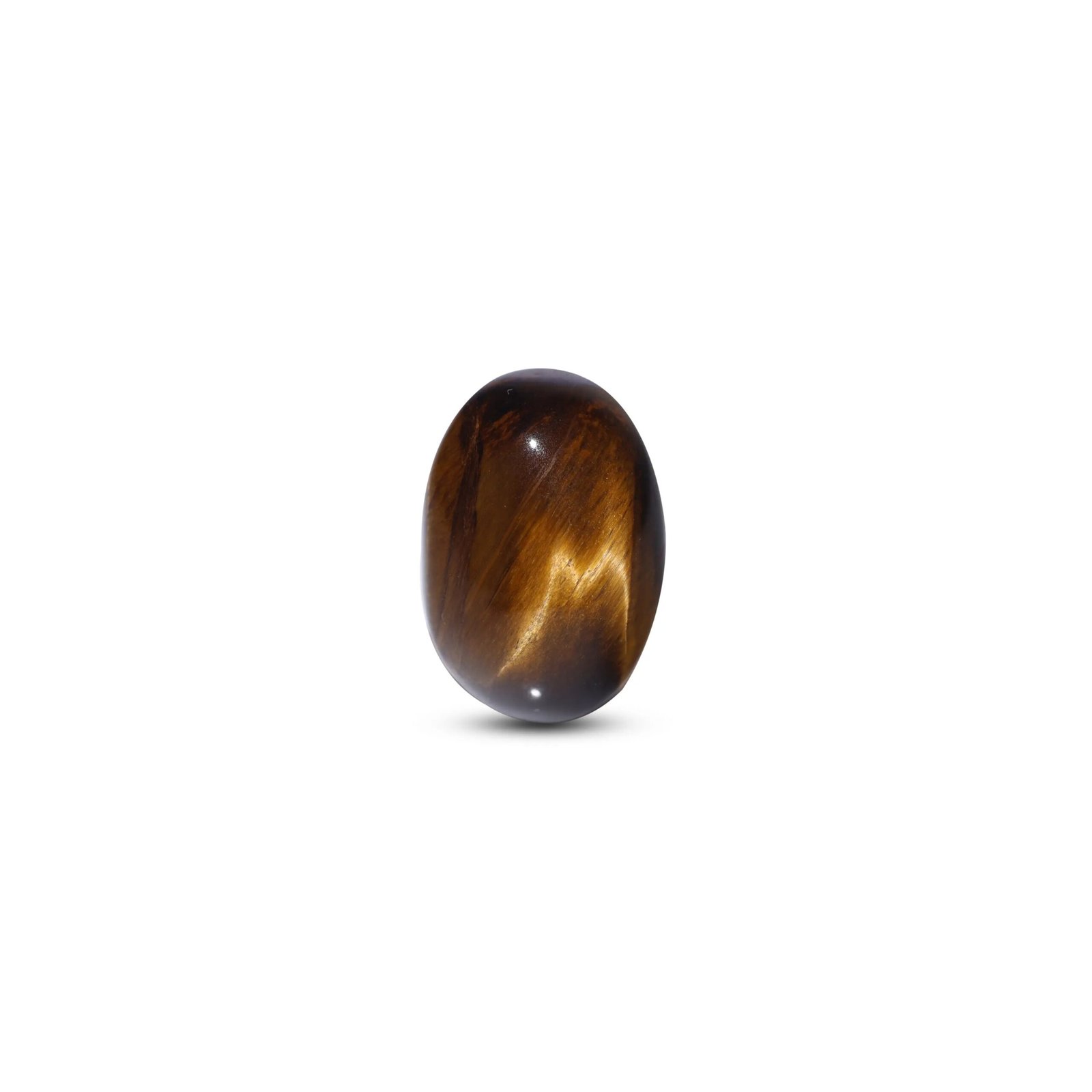 MantraMani® Tiger Eye (Viyaghra Netra) — Certified Authentic & Natural Gemstone