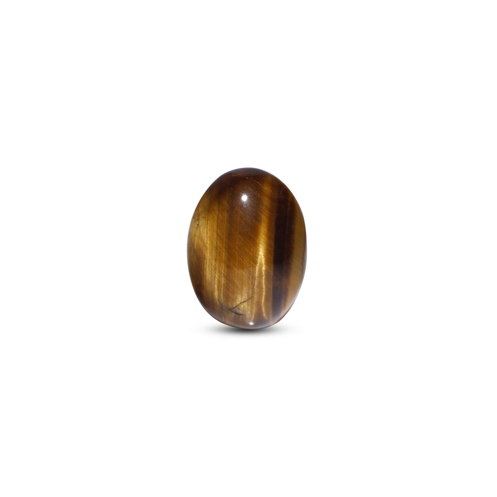 MantraMani® Tiger Eye (Viyaghra Netra) — Certified Authentic & Natural Gemstone