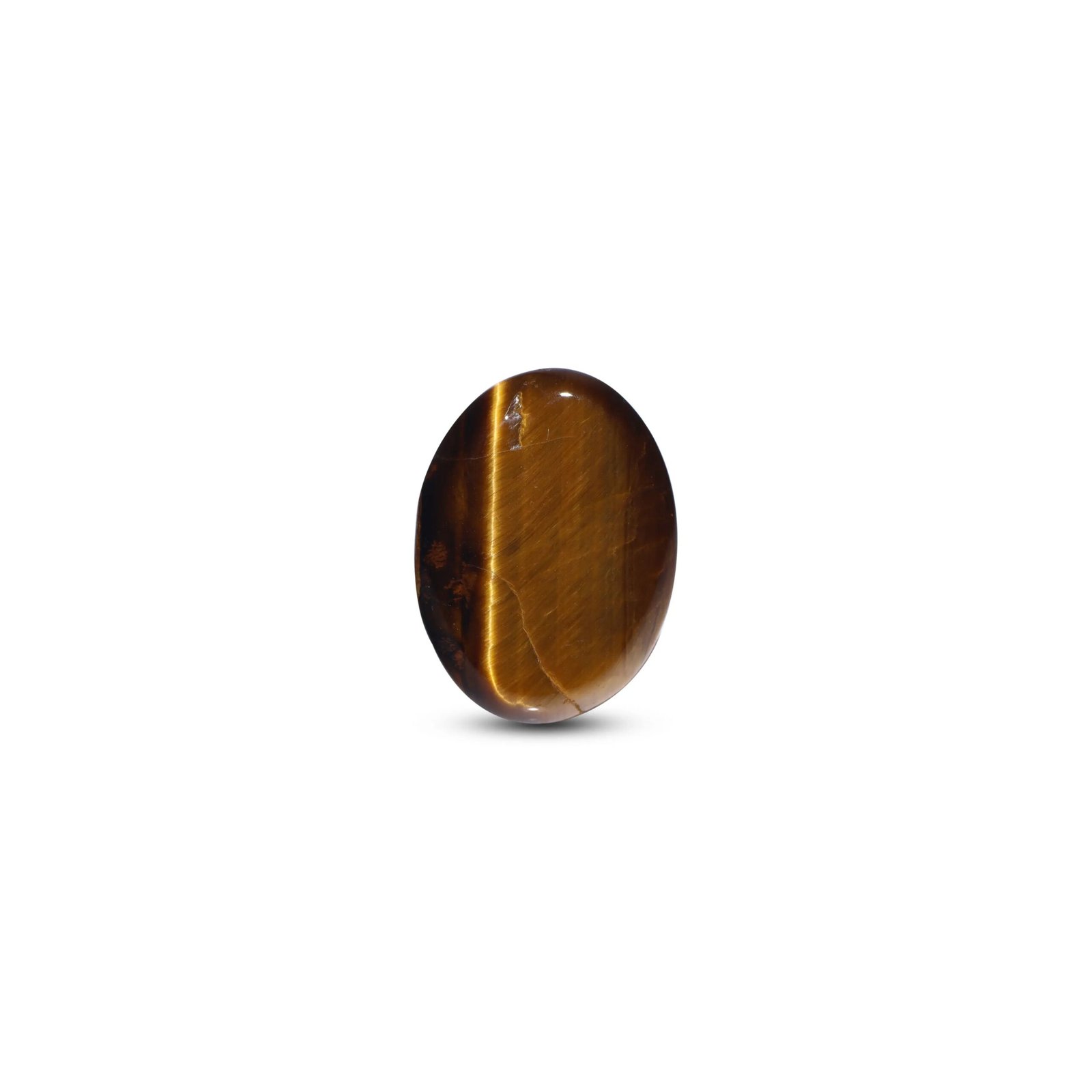 MantraMani® Tiger Eye (Viyaghra Netra) — Certified Authentic & Natural Gemstone