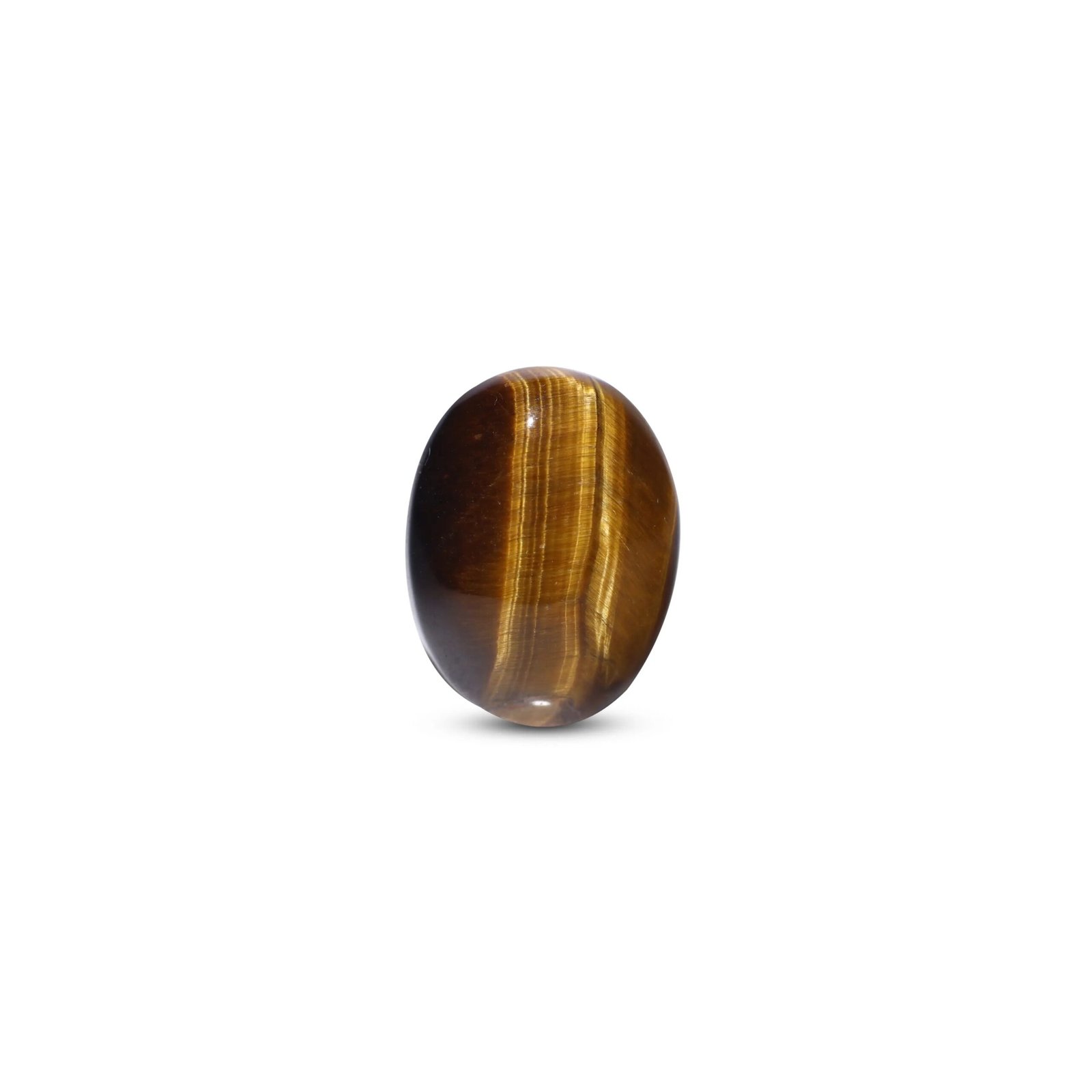MantraMani® Tiger Eye (Viyaghra Netra) — Certified Authentic & Natural Gemstone