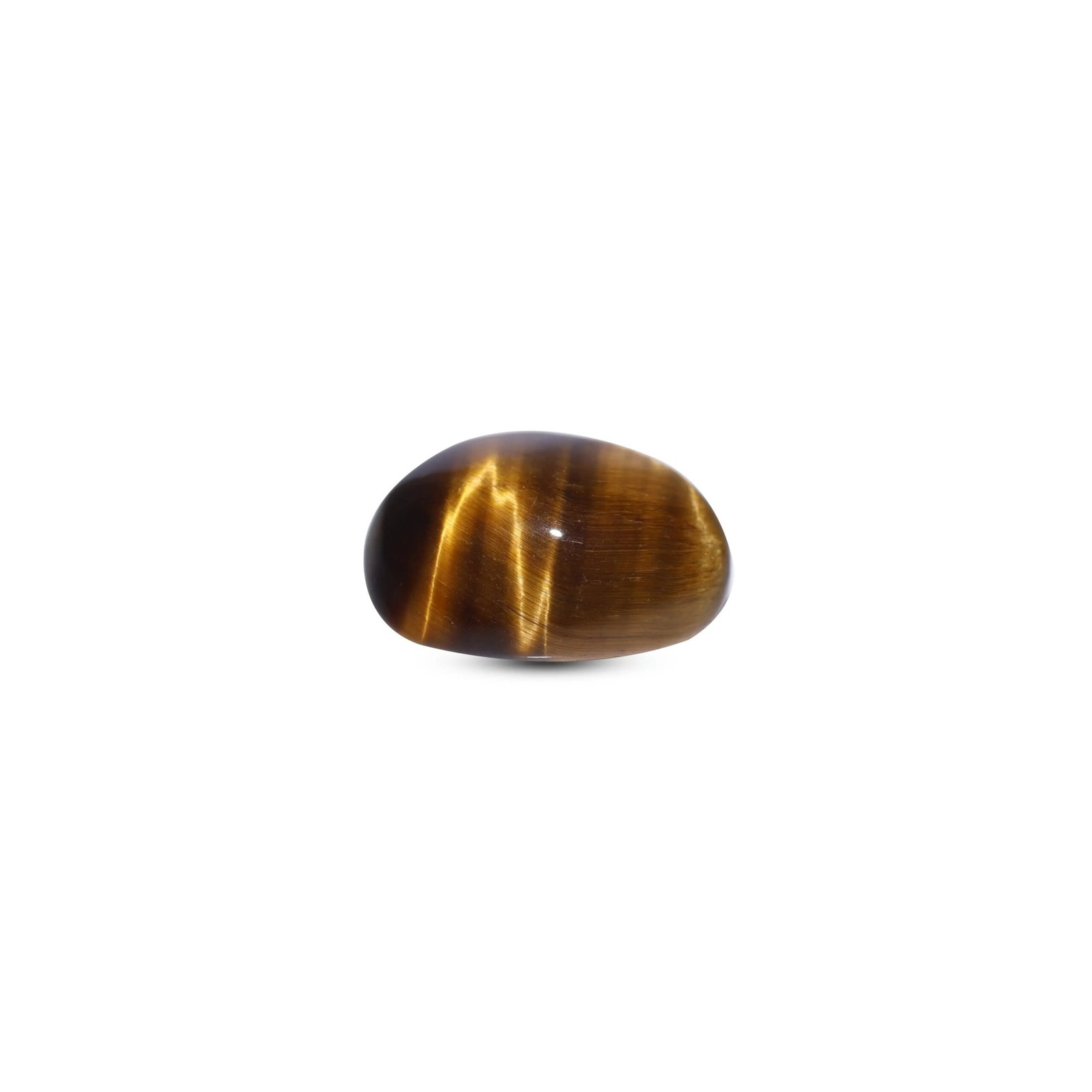 MantraMani® Tiger Eye (Viyaghra Netra) — Certified Authentic & Natural Gemstone