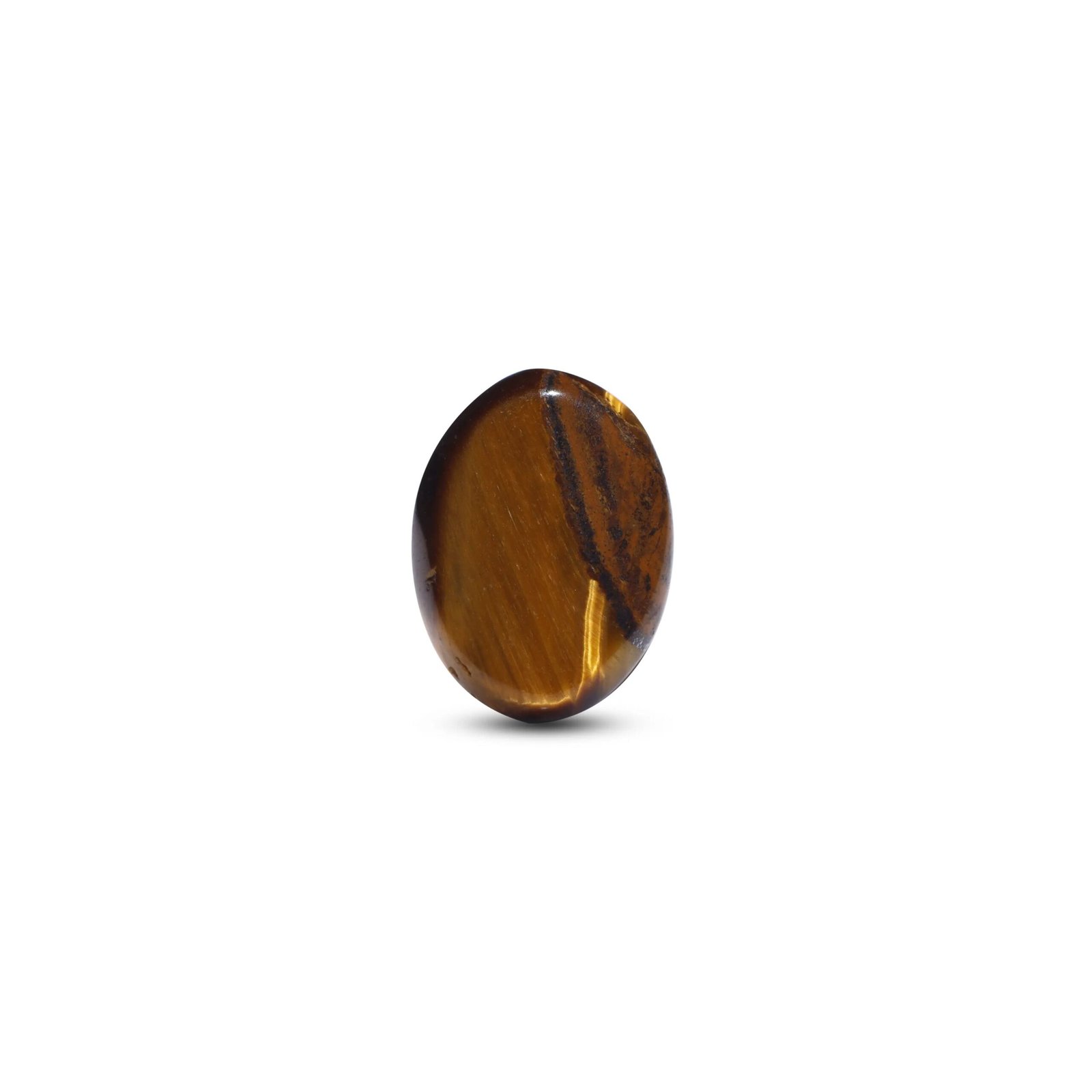 MantraMani® Tiger Eye (Viyaghra Netra) — Certified Authentic & Natural Gemstone