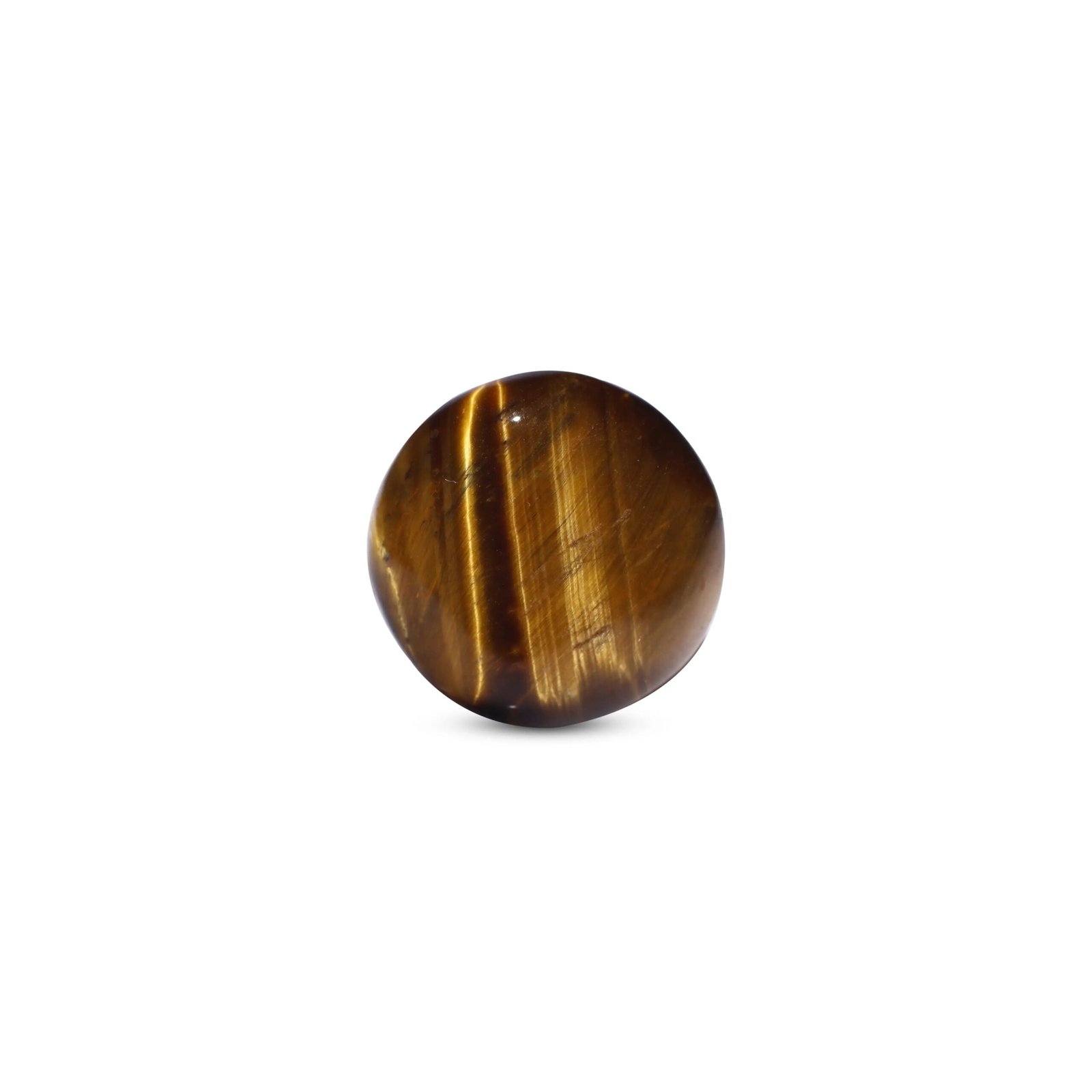 MantraMani® Tiger Eye (Viyaghra Netra) — Certified Authentic & Natural Gemstone