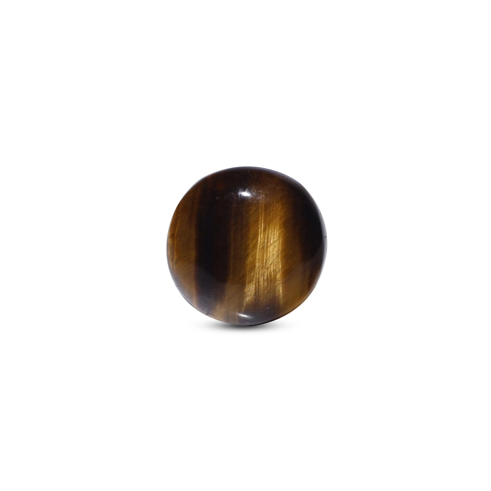 MantraMani® Tiger Eye (Viyaghra Netra) — Certified Authentic & Natural Gemstone