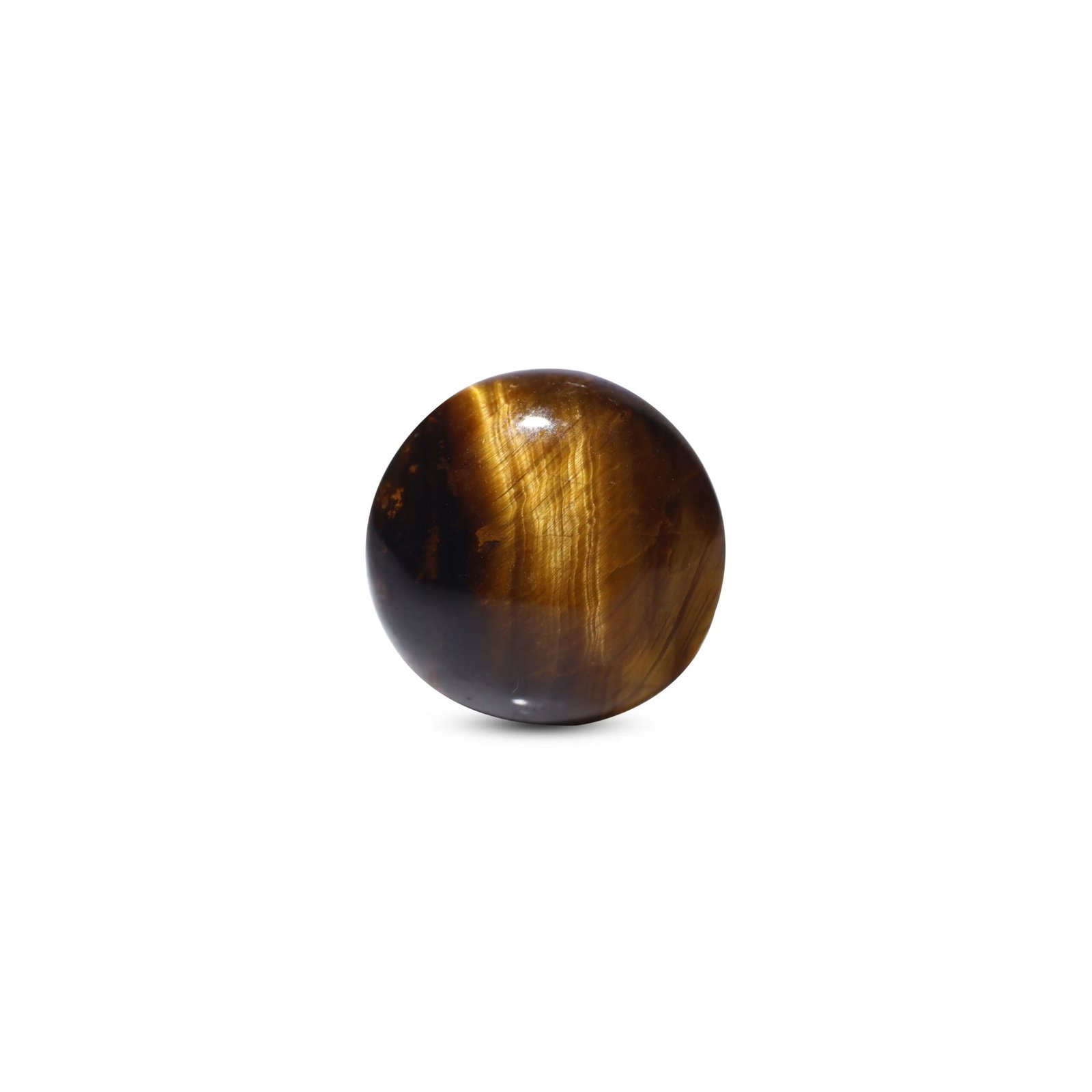 MantraMani® Tiger Eye (Viyaghra Netra) — Certified Authentic & Natural Gemstone