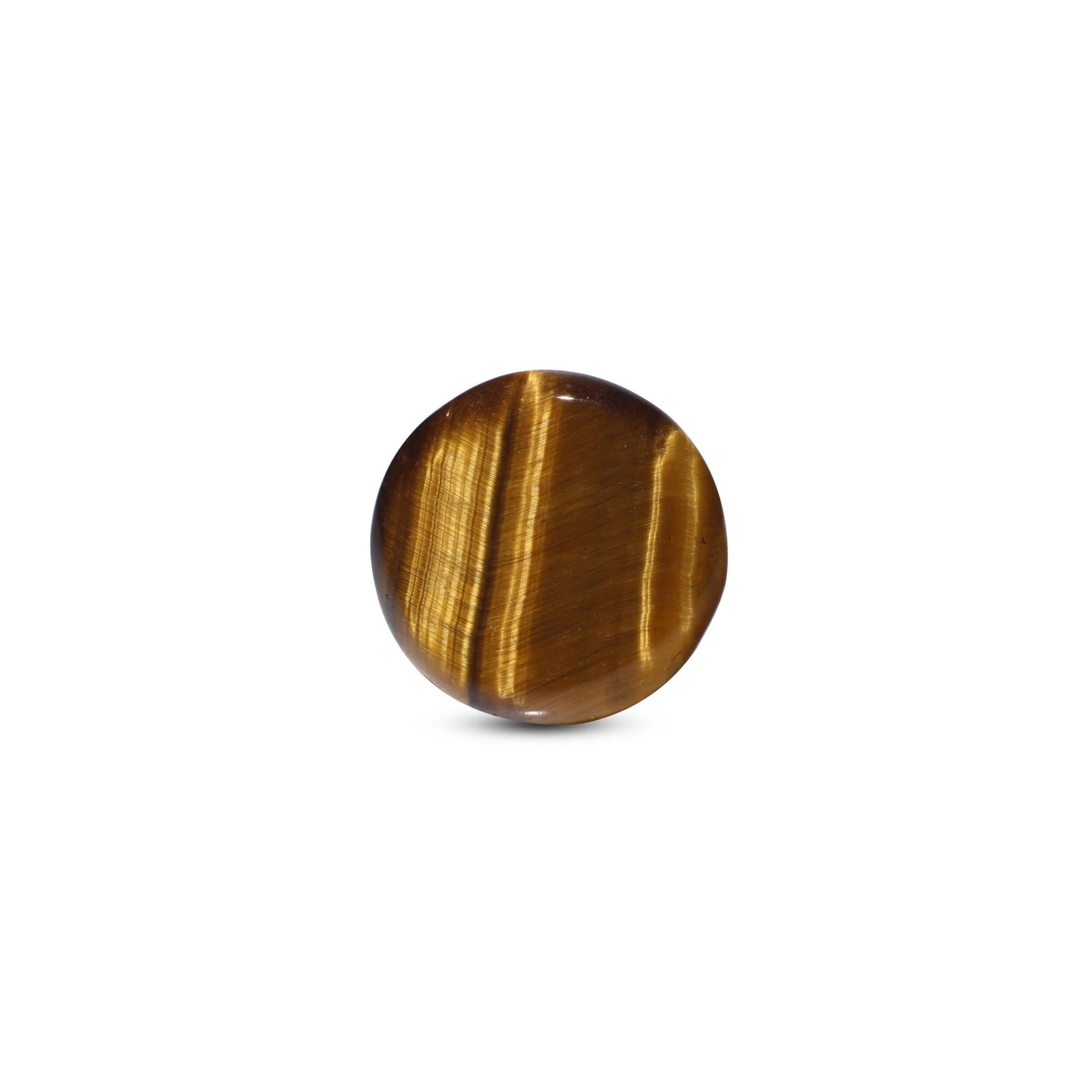 MantraMani® Tiger Eye (Viyaghra Netra) — Certified Authentic & Natural Gemstone