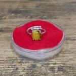 MantraMani Tiger Eye Ring: Enhances Focus and Decision - Energized Vedic Gemstone Jewelry - MantraMani