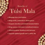 MantraMani Radha Rani Tulsi Mala - Energized Vedic Gemstone Jewelry - MantraMani