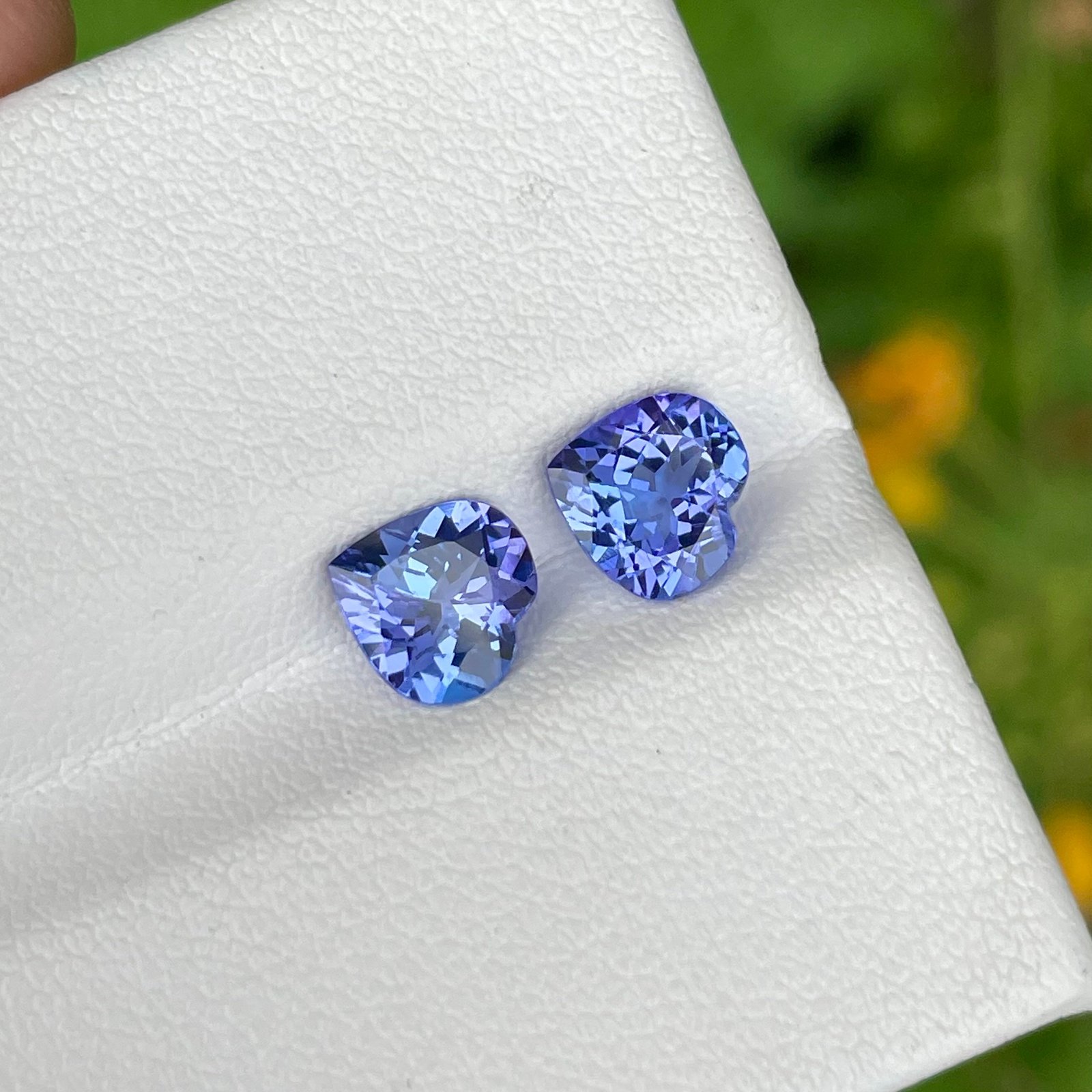 MantraMani 2.35 Carat Blue Tanzanite Natural Loose Gemstone - Imported - Tanzania
