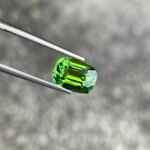 MantraMani Tourmaline Loose Gemstone – Authentic, Lab Certified | India - Angle 5