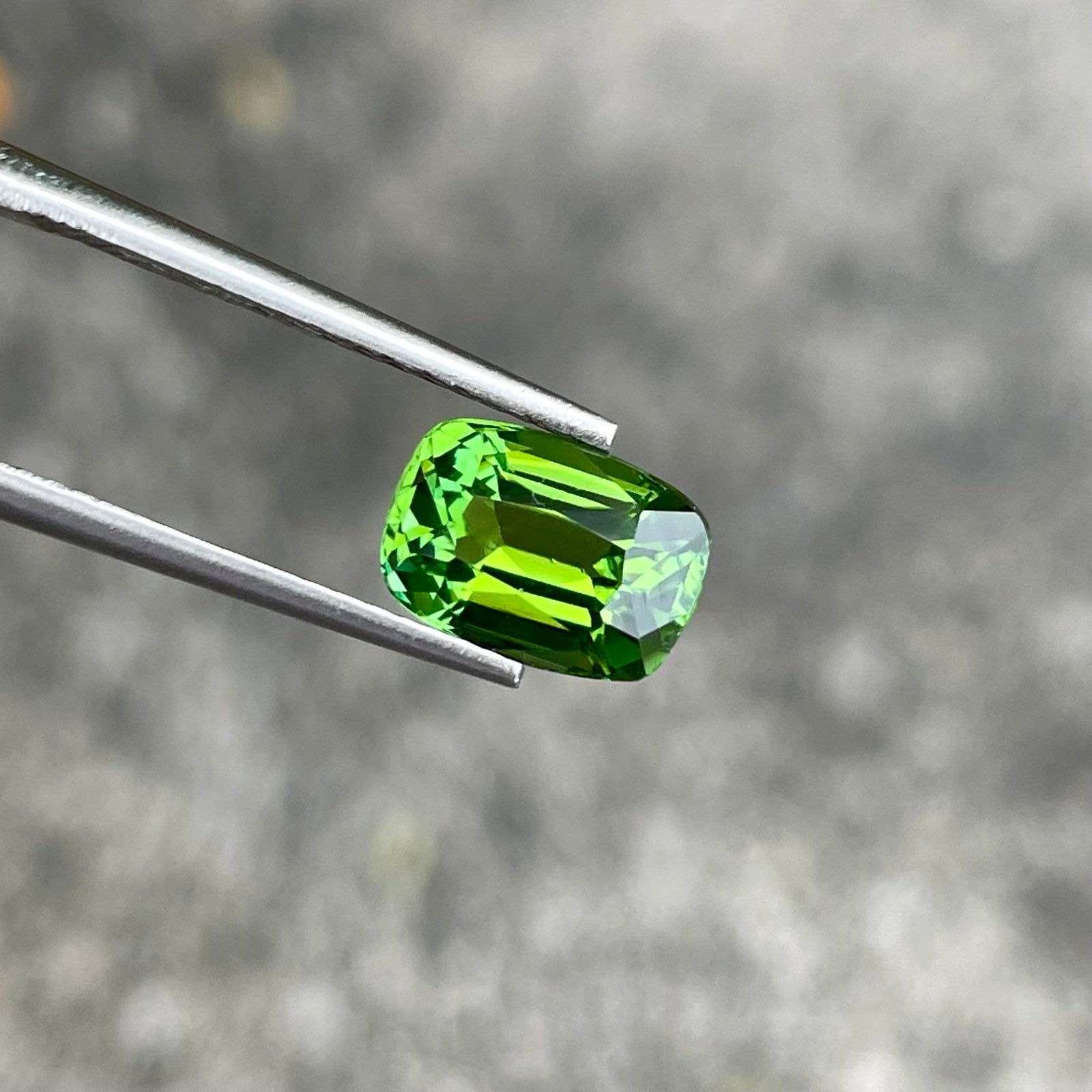MantraMani Tourmaline Loose Gemstone – Authentic, Lab Certified | India - Angle 5
