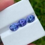MantraMani Tanzanite Loose Gemstone – Authentic, Lab Certified | India - Angle 3
