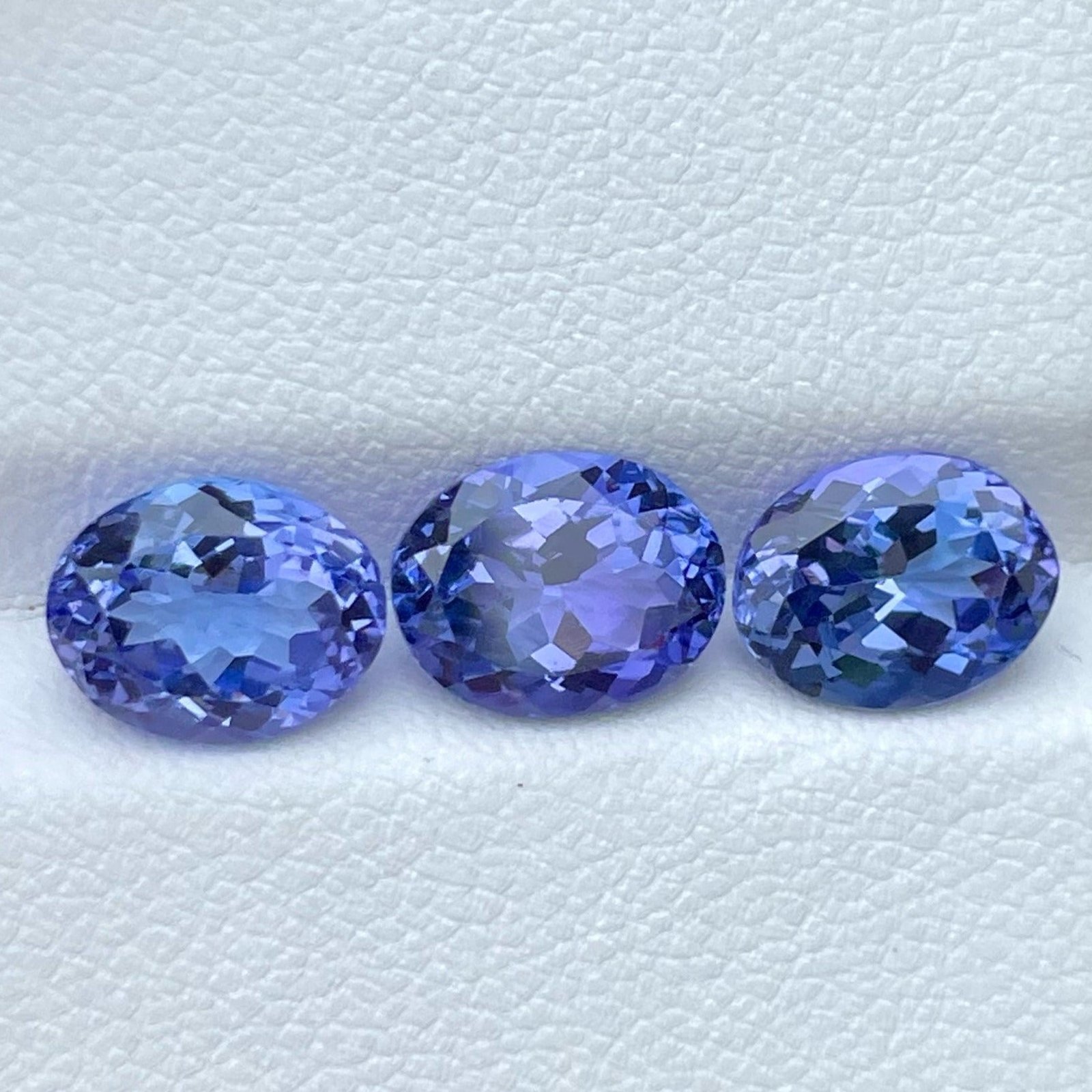 MantraMani 6.35 Carat Blue Tanzanite Oval Cut Natural Loose Gemstone - Imported - Tanzania