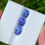 MantraMani Tanzanite Loose Gemstone – Authentic, Lab Certified | India - Angle 4
