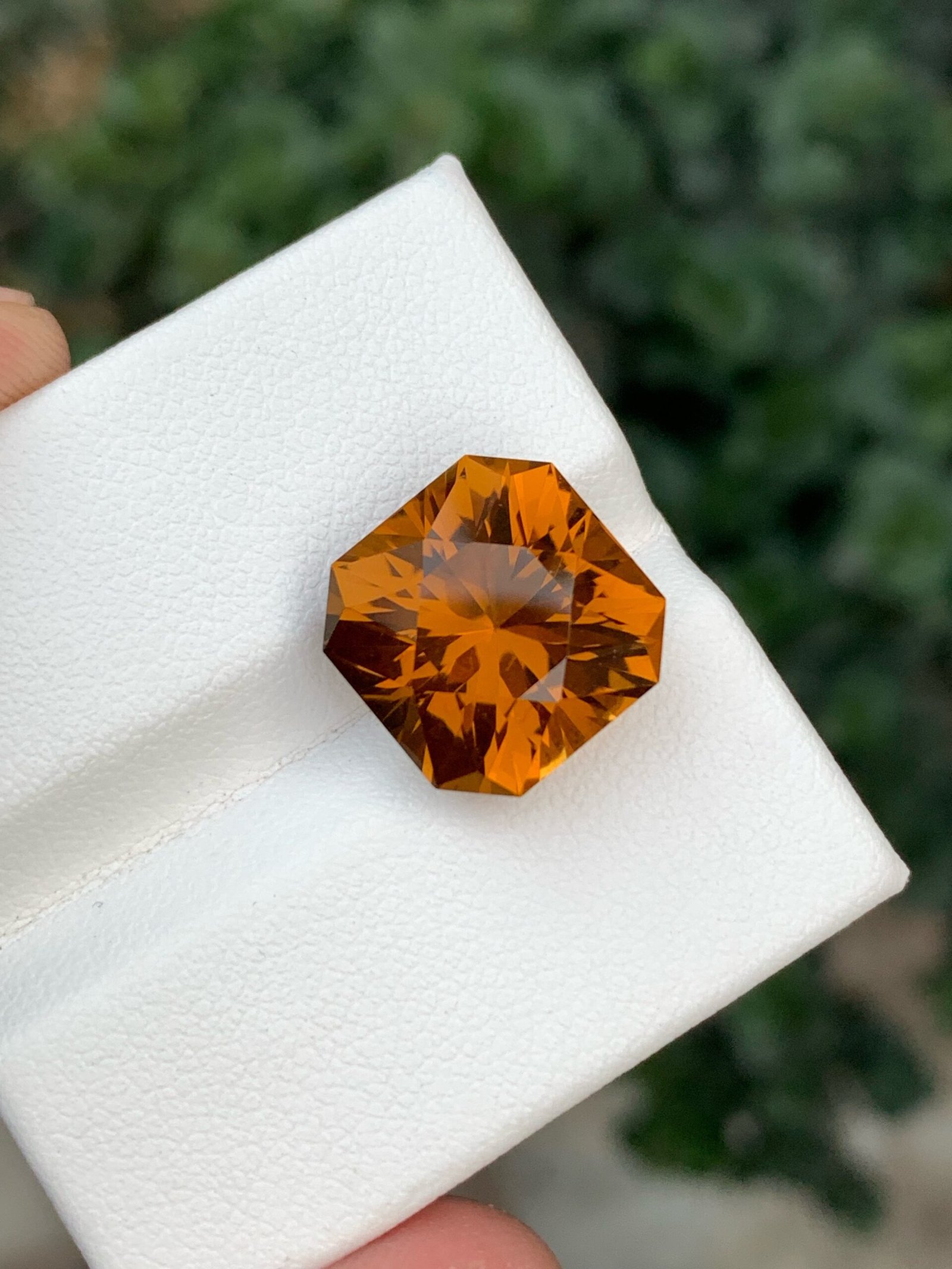 MantraMani Citrine Loose Gemstone – Authentic, Lab Certified | India - Angle 9