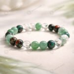 MantraMani VitaCore  Health Support Bracelet for Cholesterol & Blood Pressure Control - Energized Vedic Gemstone Jewelry...