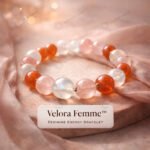 MantraMani Velora Femme Feminine Energy Bracelet for Hormonal Health, Confidence & Emotional Ease - Energized Vedic Gems...